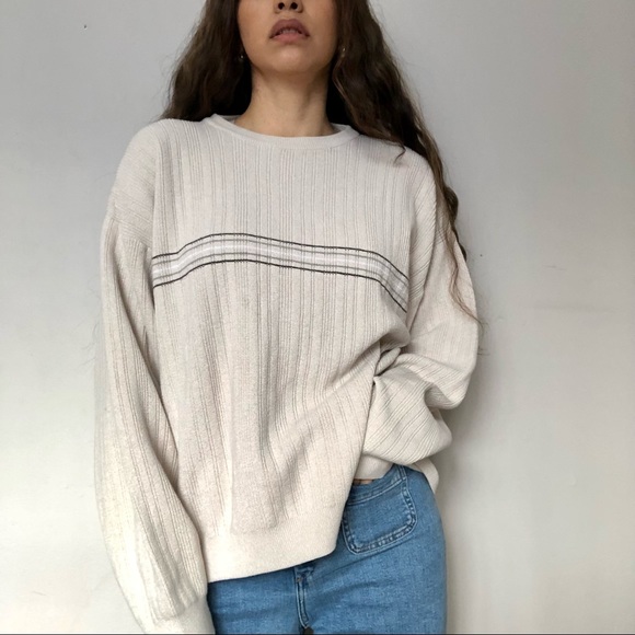 Pierre Cardin neutral sweater - Picture 3 of 5